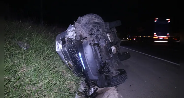 Acidente aconteceu na BR-373, na avenida Souza Naves.