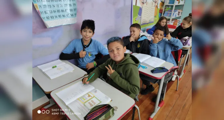 Através das atividades, a turma demonstrou grande interesse nos temas propostos em sala.