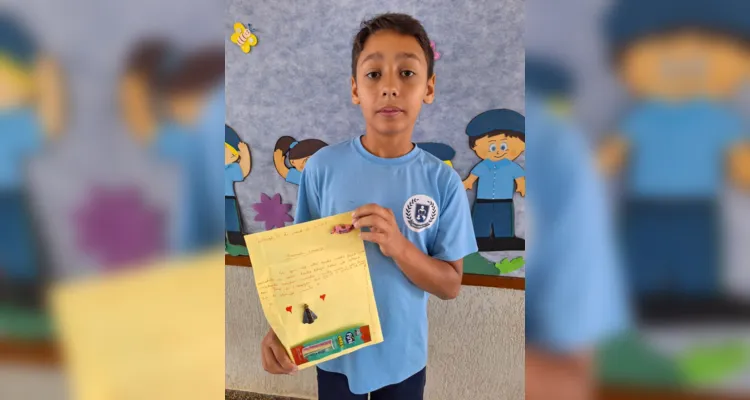 Através de mensagens cheias de sinceridade e carinho, os educandos buscaram encorajar os moradores do estado vizinho durante o momento tão complicado pelo qual passam.