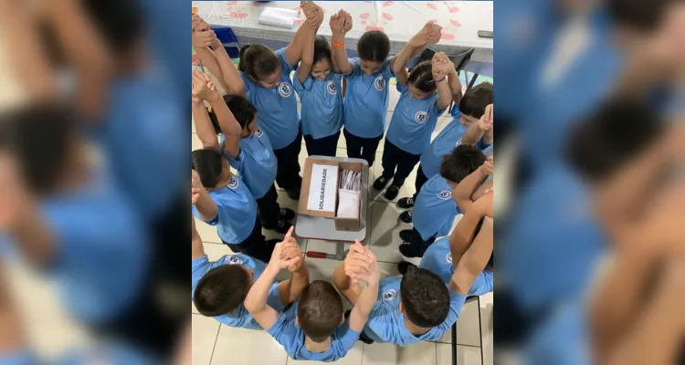 Através de mensagens cheias de sinceridade e carinho, os educandos buscaram encorajar os moradores do estado vizinho durante o momento tão complicado pelo qual passam.