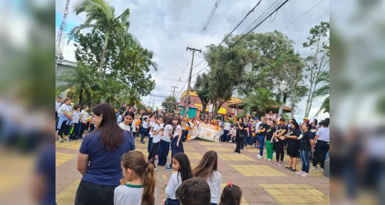 Estudantes puderam protagonizar vários momentos dentro de importante temática.