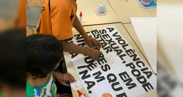 Confira os registros realizados na escola em decorrência da campanha.