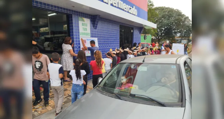 Confira os registros realizados na escola em decorrência da campanha.