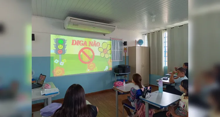 Confira os registros realizados na escola em decorrência da campanha.