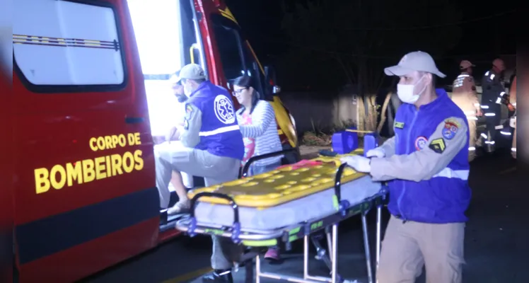 Acidente aconteceu na noite desta terça-feira, no Parque Nossa Senhora das Graças