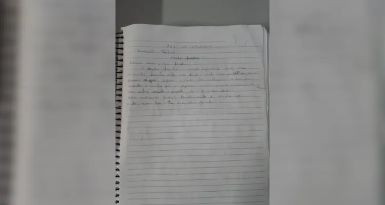 Reconhecimento da turma às mães teve grande emoção durante as ações.