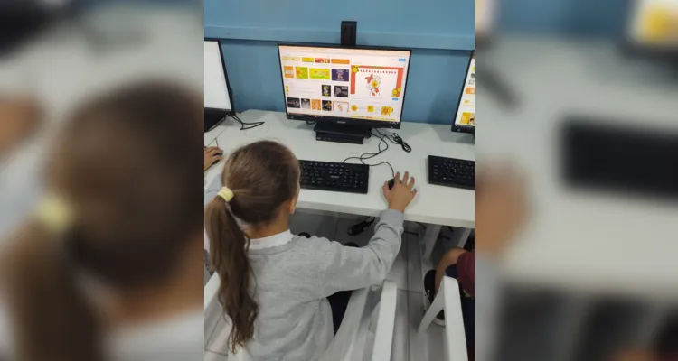 Tecnologia foi importante aliada no trabalho dos alunos sobre a temática.