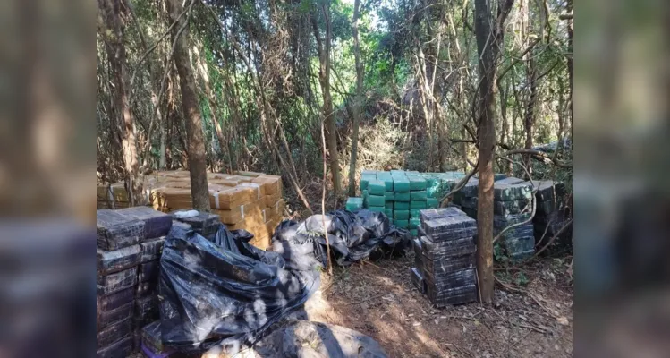 Polícia realiza grandes apreensões de drogas em 72h no PR