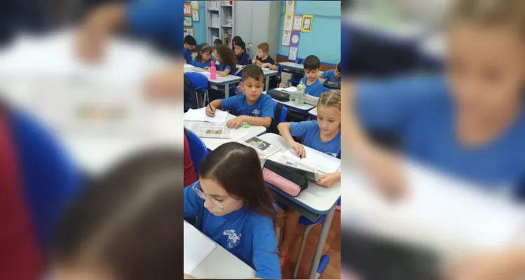 A proposta promoveu discussões enriquecedoras entre a turma, baseadas em análises prévias realizadas pelos alunos.