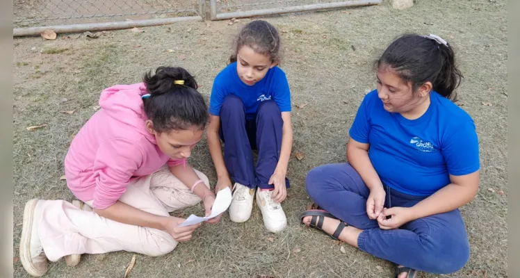 Com diversos momentos de troca de informações, os educandos puderam compartilhar informações e solidificar aprendizados.