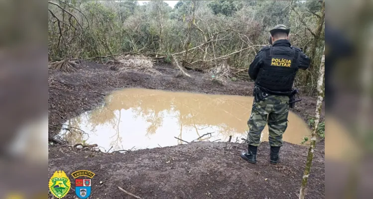 Homem é autuado em R$ 39 mil por danos ambientais no PR