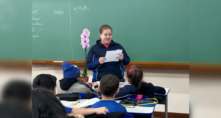 RS agradece cartas e doações enviadas por alunos de Ponta Grossa