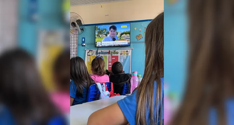 Os alunos puderam refletir sobre o tema apresentado na videoaula, despertando o desejo de se tornarem cidadãos conscientes sobre a importância de preservar o meio ambiente.