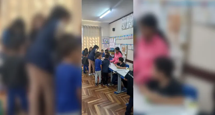 Como encerramento, os alunos apresentaram seus trabalhos em uma feira de ciências organizada na escola.