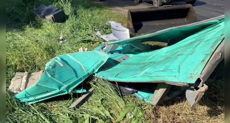 Homem pula de máquina após perder o controle do freio em PG