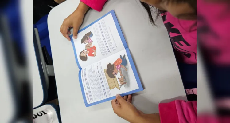 Durante as aulas, a turma utilizou diversos materiais pedagógicos.