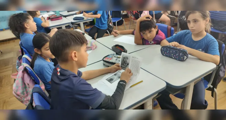 Na proposta, os alunos têm liberdade para abordar temáticas variadas e definirem as pautas do jornal.