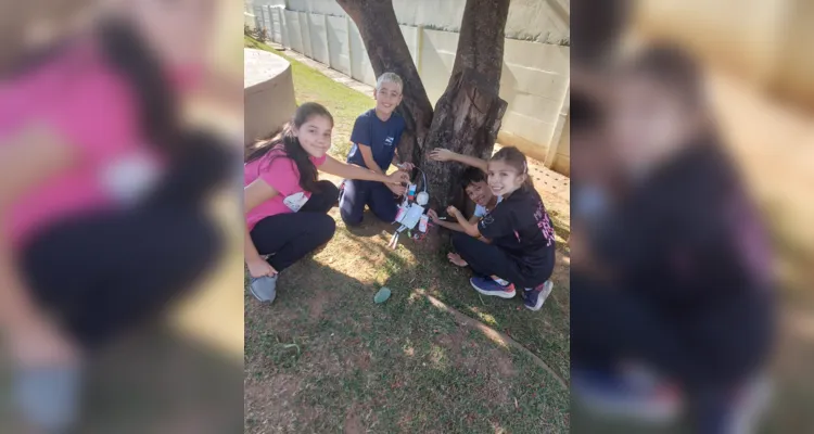 As atividades da turma envolveram o trabalho com bonecos de mamolengos, escrita de textos e rodas de conversa.