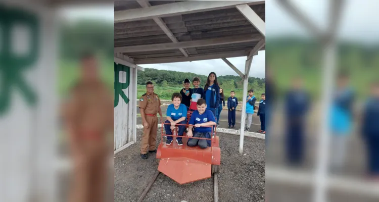 As atividades na Escola de Trânsito envolveram palestras, percursos temáticos e passeios de quadriciclos.