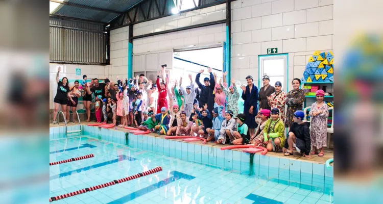 O evento teve a participação de 44 alunos de 1 a 12 anos.