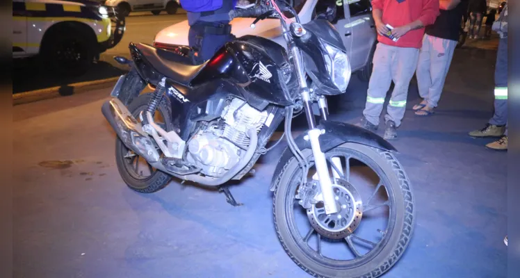 Motociclista ficou ferido e foi conduzido para a UPA Santana