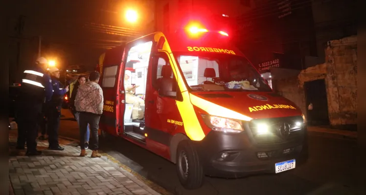 Colisão envolveu uma motocicleta e um automóvel