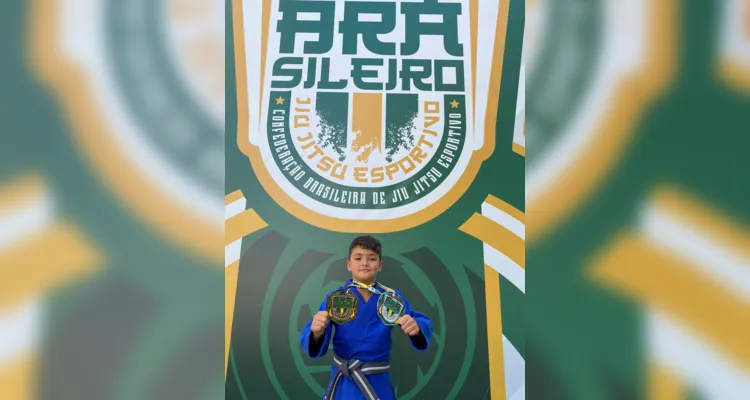 Atleta conquistou duas medalhas no Brasileiro