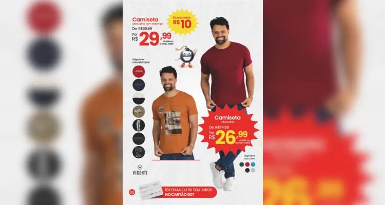 Lojas GZT promovem "explosão" de ofertas na próxima semana em PG