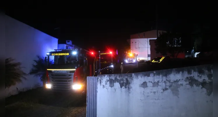 Corpo de Bombeiros é acionado para combater princípio de incêndio em Ponta Grossa, esta terça-feira (27) |