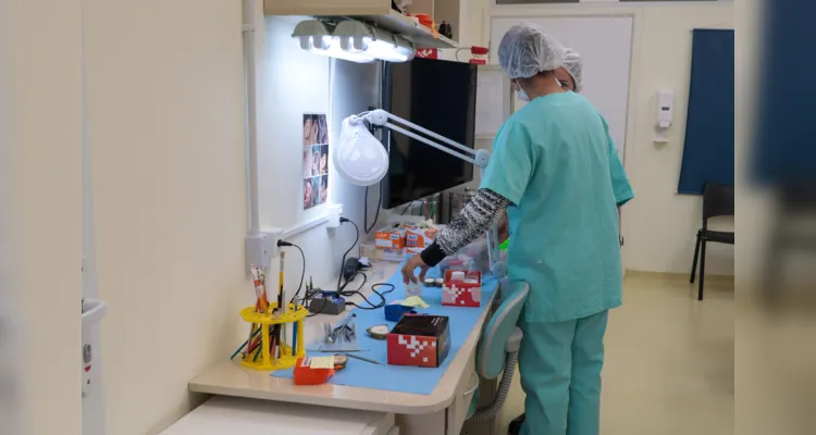 Ambulatório de próteses faciais reconstrutivas do Hospital de Reabilitação do Paraná