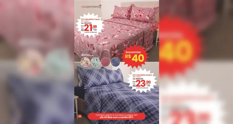 Lojas GZT promovem "explosão" de ofertas na próxima semana em PG