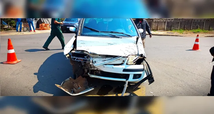 Acidente aconteceu na manhã desta quarta-feira (28), na região da Boa Vista.