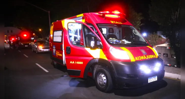 Equipe do Corpo de Bombeiros foi acionada para a ocorrência.