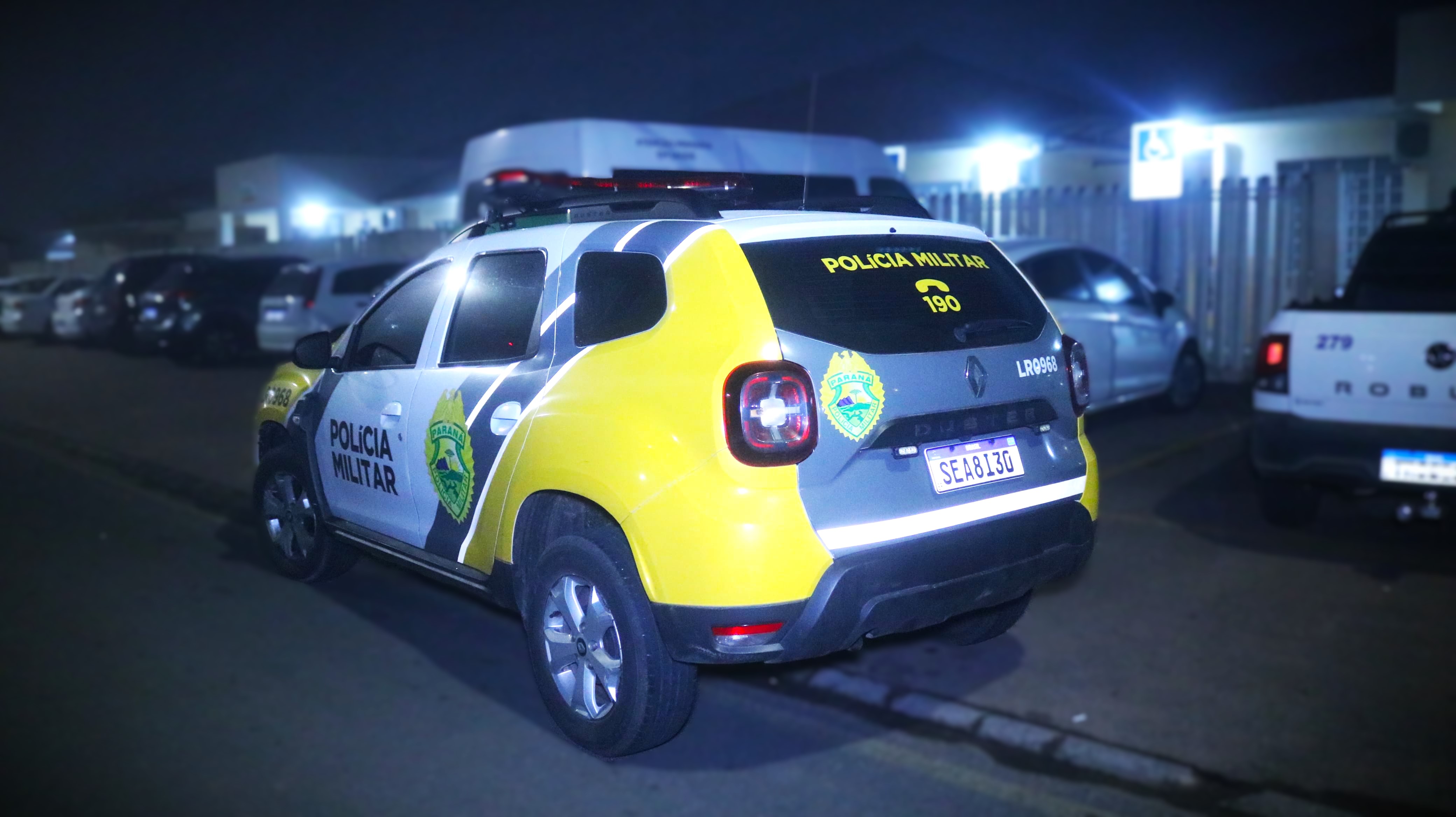 Agentes da Polícia Militar também estiveram na ocorrência.