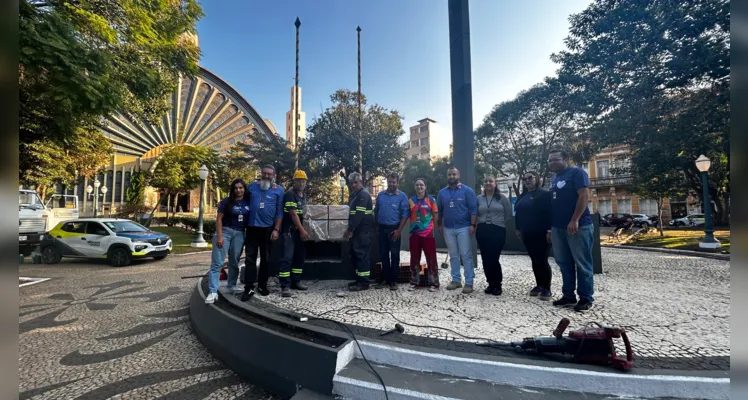 Cerimônia foi acompanhada por membros da Secretaria de Cultura e da comunidade ponta-grossense.