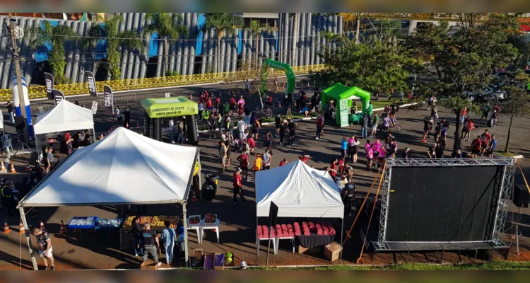 Serão ofertadas vagas para corrida de 5 km e 10 km, caminhada de 5 km, e corrida Kids.