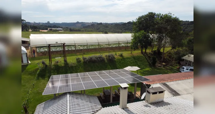 Chácara São Miguel, em Guajuvira, no município de Araucária.