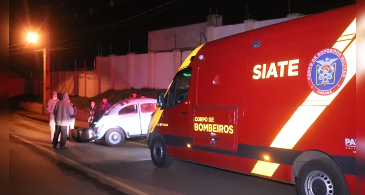 Equipe do Corpo de Bombeiros foi acionada para a ocorrência.