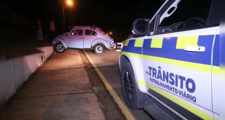 Agentes do Patrulhamento Viário de Trânsito também estiveram no local.