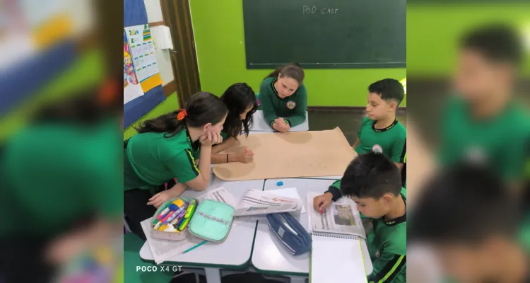 Trabalho teve diversos momentos de protagonismo dos alunos.