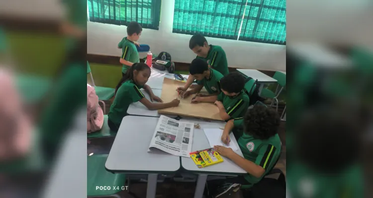 Trabalho teve diversos momentos de protagonismo dos alunos.