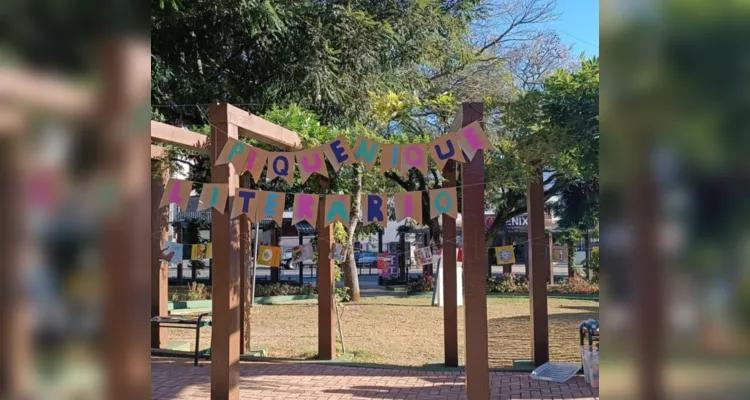 Confira momentos do Piquenique Literário dos estudantes.