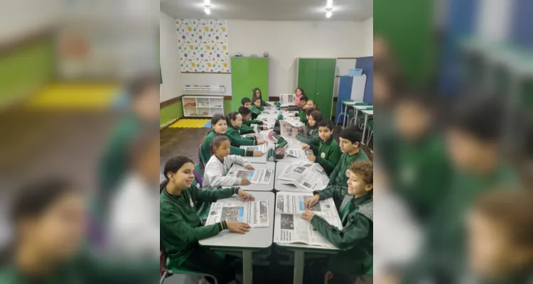 Veja o amplo trabalho realizado pelos educandos com os impressos.