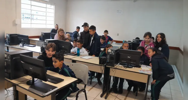 Educandos puderam 'degustar' conteúdos realizados em sala de aula.