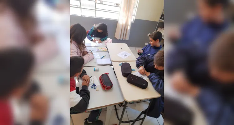 Ações em sala levaram alunos a entenderem importância do tema.