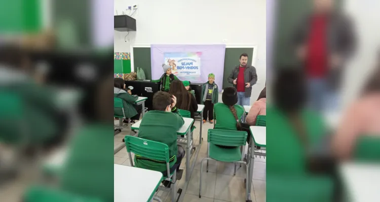 Palestra contribuiu efetivamente para conhecimento dos alunos.