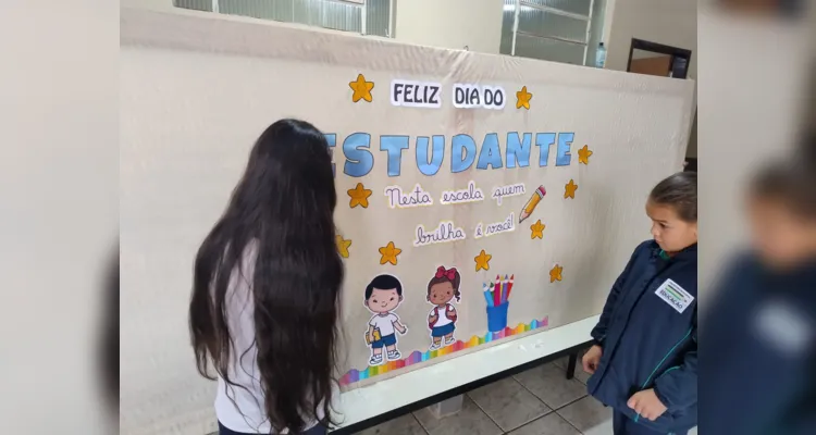 Educandos puderam ser os protagonistas de toda a celebração.