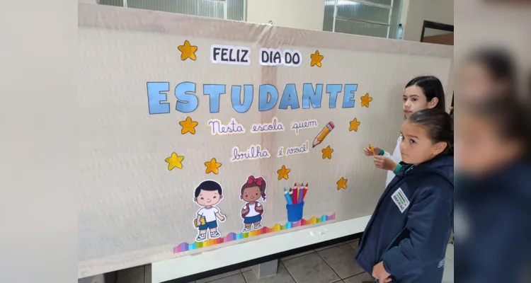 Educandos puderam ser os protagonistas de toda a celebração.