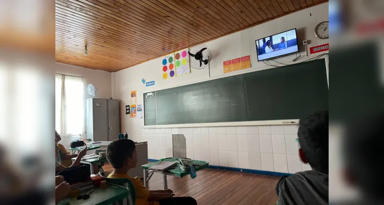 Professor destacou que conteúdo foi importante para os alunos compreenderem o tema.