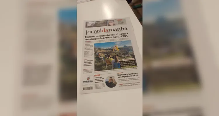 Elementos presentes nas versões do Jornal da Manhã movimentaram os educandos.